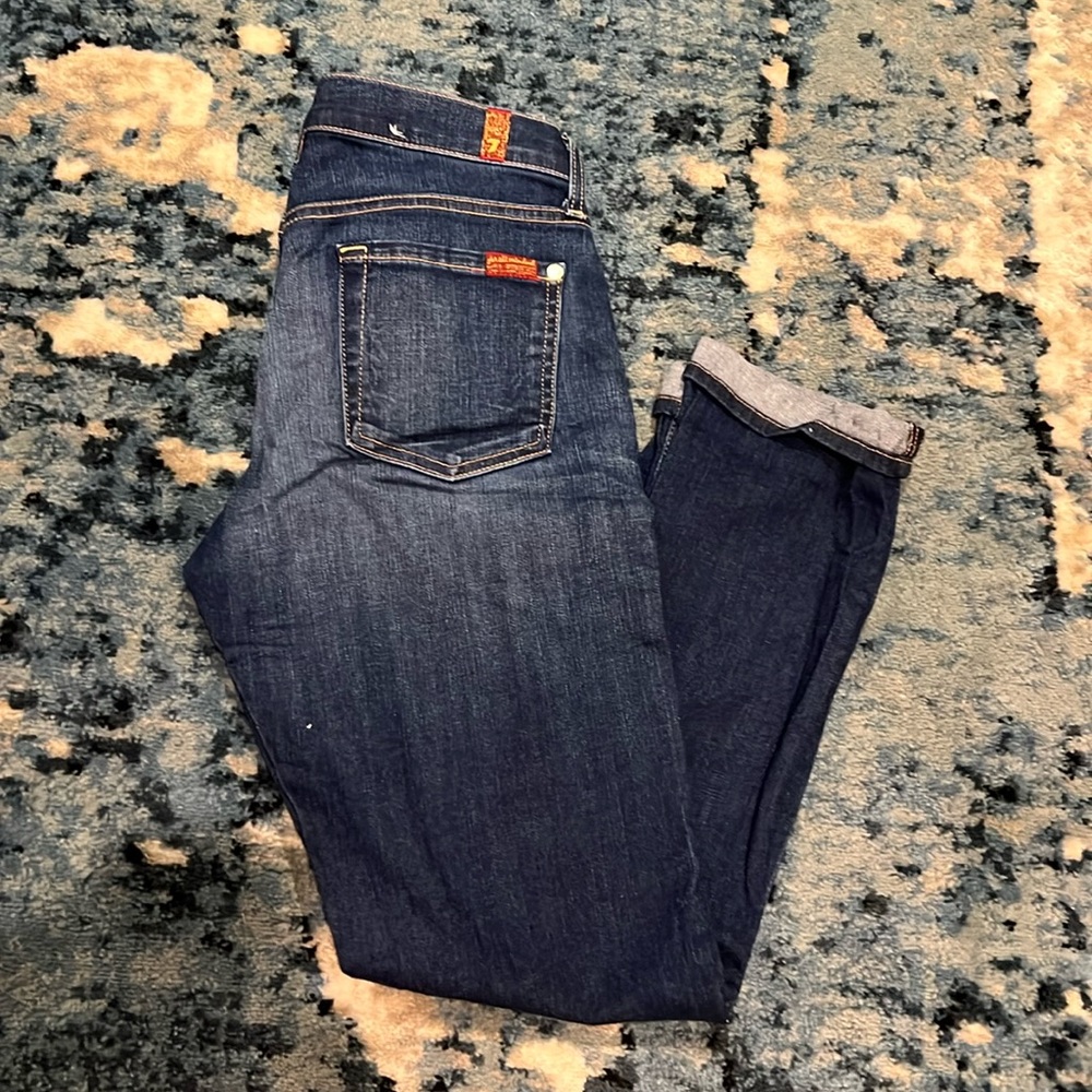 7 For All Man Kind- The Relaxed Skinny